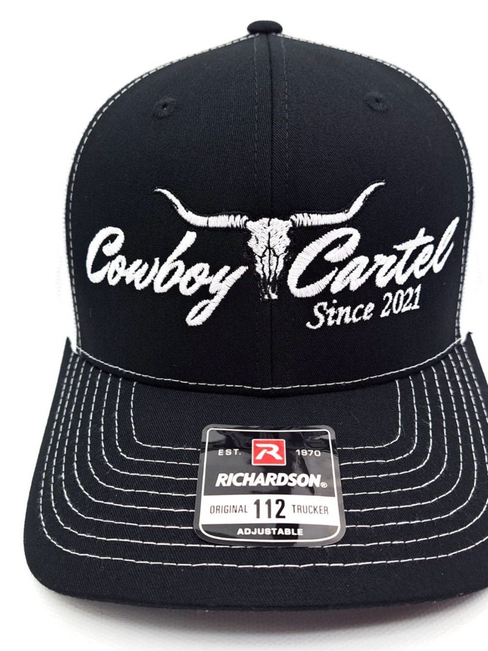 Cowboy Cartel Richardson 112 Mesh Snapback Embroidered Cap Hat